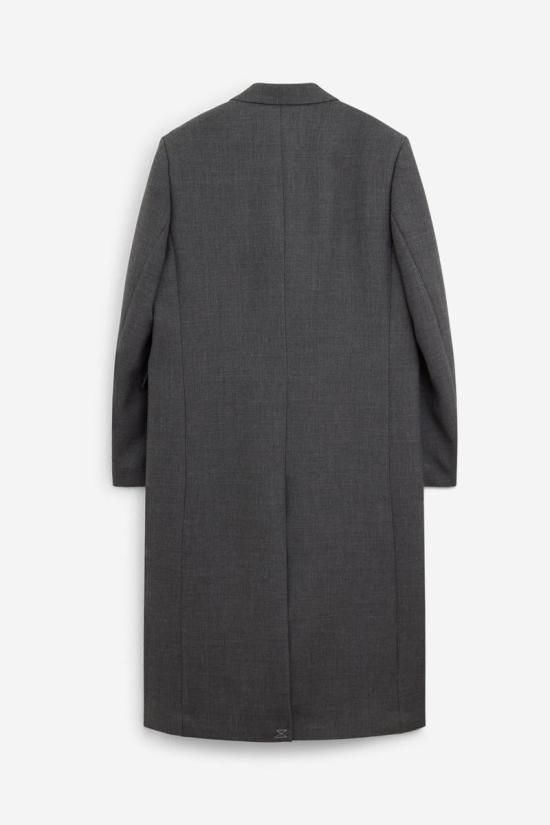 25FW 드리스 반 노튼 코트 117461 20241 2058 Grey - DRIES VAN NOTEN