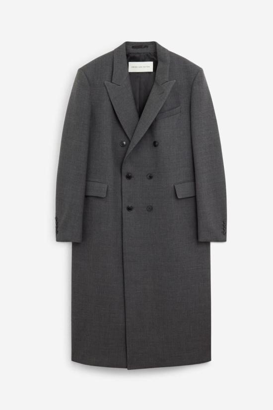 25FW 드리스 반 노튼 코트 117461 20241 2058 Grey
