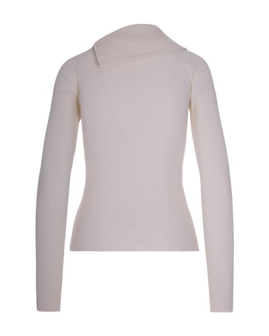 25FW 스포트막스 긴팔 티셔츠 2522366022600PINNA001 WHITE - SPORTMAX