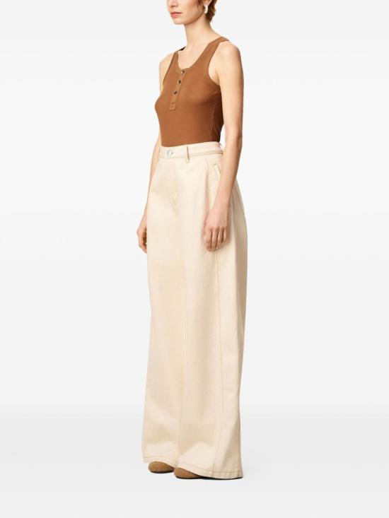 25FW 아미 스트레이트 팬츠 FTR822DE0106150 OFF WHITE DOM - AMI