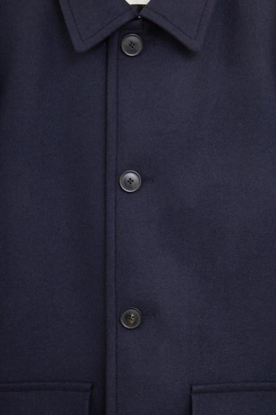 25FW 드리스 반 노튼 코트 117460 20209 2216 DARK NAVY - DRIES VAN NOTEN