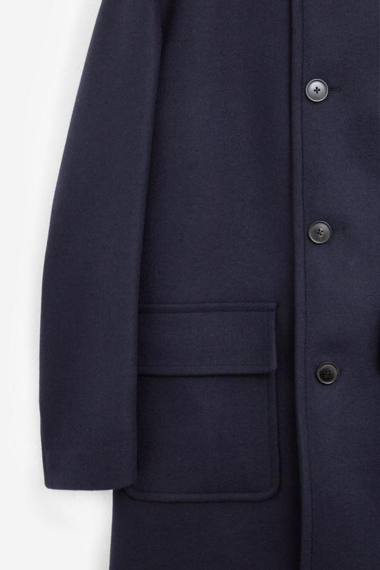 25FW 드리스 반 노튼 코트 117460 20209 2216 DARK NAVY - DRIES VAN NOTEN