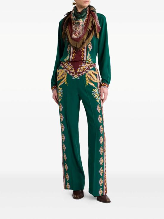 25FW 에트로 셔츠 WRIA0029 AKD21X0897 Green - ETRO