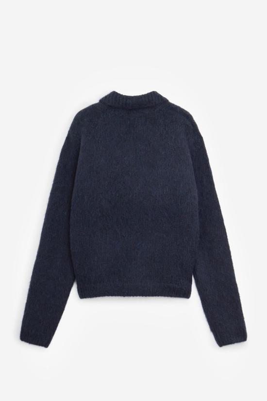 25FW 드리스 반 노튼 스웨터 117478 21225 2709 DARK NAVY - DRIES VAN NOTEN