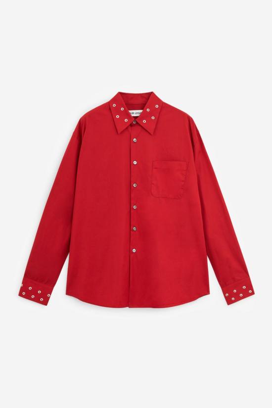 25FW 아워레가시 긴팔 셔츠 117525 M4252AL RED