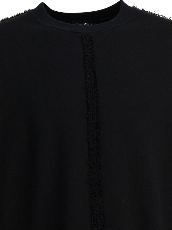 25FW 꼼데가르송 코튼 크루넥 스웨트셔츠 HP T014 W251 BLACK Black - COMME DES GARCONS