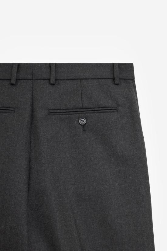 25FW 드리스 반 노튼 숏팬츠 117466 20900 2193 Grey - DRIES VAN NOTEN