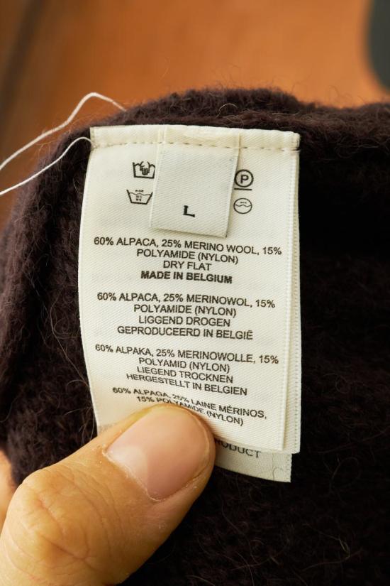 25FW 드리스 반 노튼 스웨터 117477 21223 2709 BROWN - DRIES VAN NOTEN