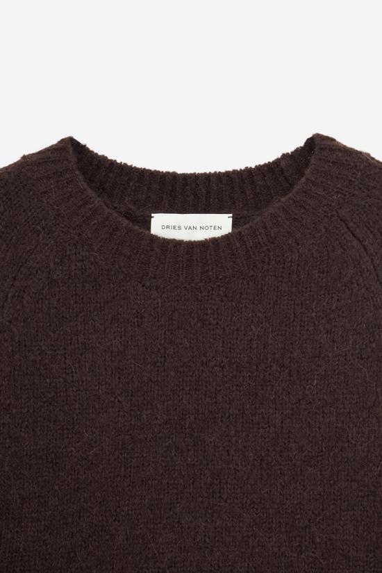 25FW 드리스 반 노튼 스웨터 117477 21223 2709 BROWN - DRIES VAN NOTEN