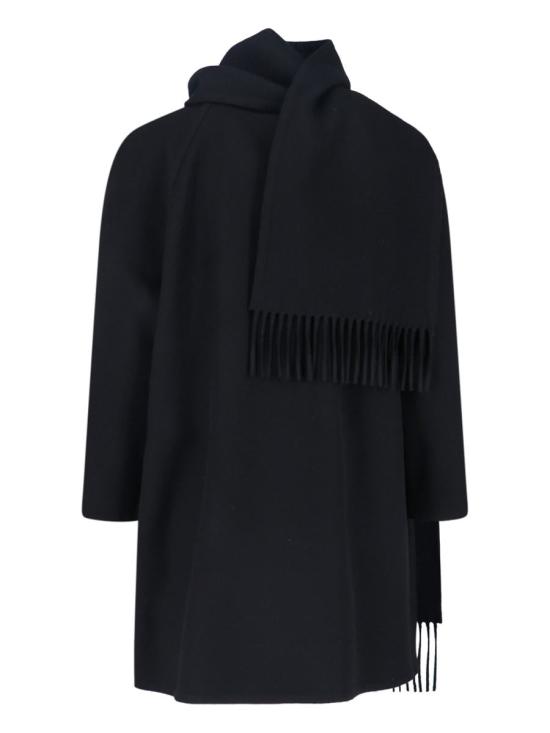 25FW 발렌시아가 코트 850604 TTU131000 Black - BALENCIAGA