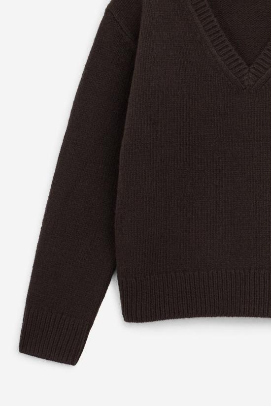 25FW 드리스 반 노튼 스웨터 117481 21246 2710 BROWN - DRIES VAN NOTEN