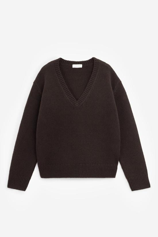 25FW 드리스 반 노튼 스웨터 117481 21246 2710 BROWN