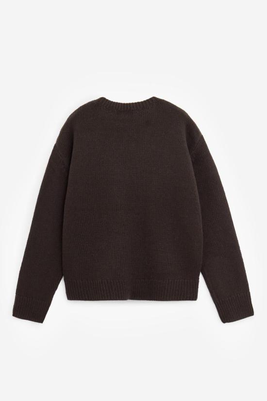 25FW 드리스 반 노튼 스웨터 117481 21246 2710 BROWN - DRIES VAN NOTEN