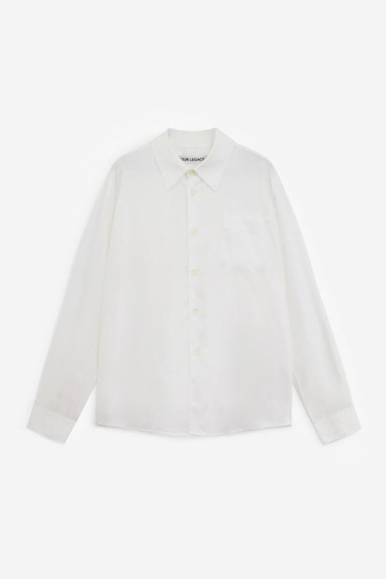 25FW 아워레가시 긴팔 셔츠 117523 M4252BSW WHITE