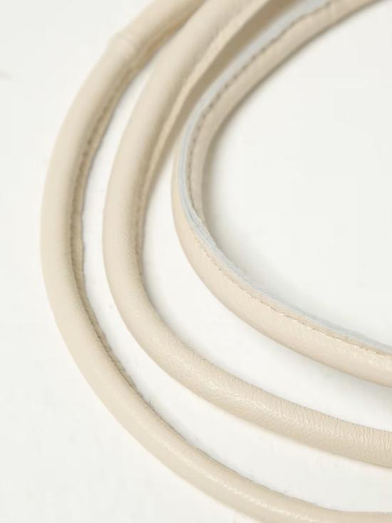 25FW 펄링바이지아니 슬림 벨트 CINTURA 1 FILONAPPAMERINGA White - FURLING BY GIANI