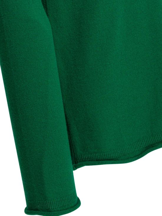 25FW 꼼데가르송 라운드 넥 울 스웨터 FP N007 W252 GREEN - COMME DES GARCONS