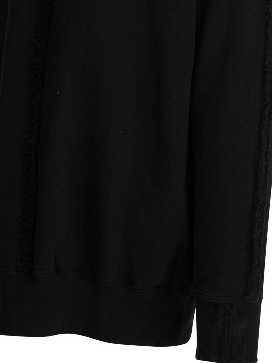 25FW 꼼데가르송 코튼 크루넥 스웨트셔츠 HP T014 W251 BLACK - COMME DES GARCONS