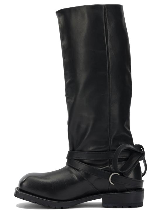25FW 아워레가시 부츠 A4257HBBLACK TENSILE CATTLE HIDE Black - OUR LEGACY