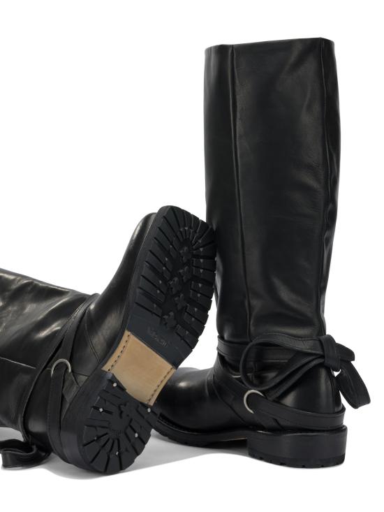 25FW 아워레가시 부츠 A4257HBBLACK TENSILE CATTLE HIDE Black - OUR LEGACY