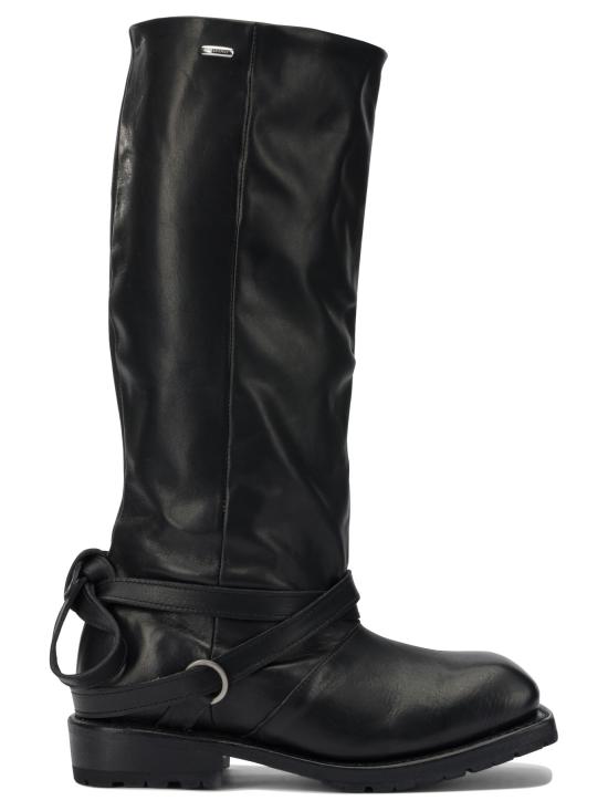 25FW 아워레가시 부츠 A4257HBBLACK TENSILE CATTLE HIDE Black
