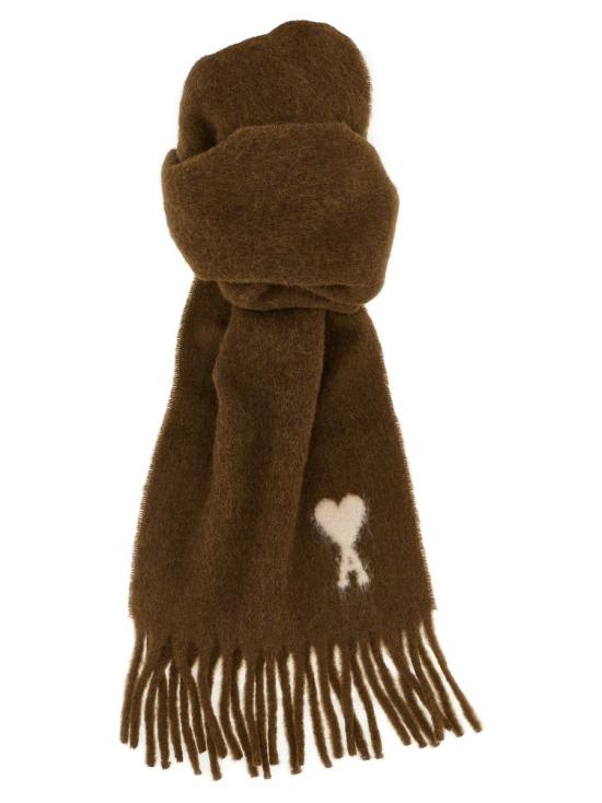 25FW 아미 머플러/스카프 USF673AW0004216 HAZELNUT DOM