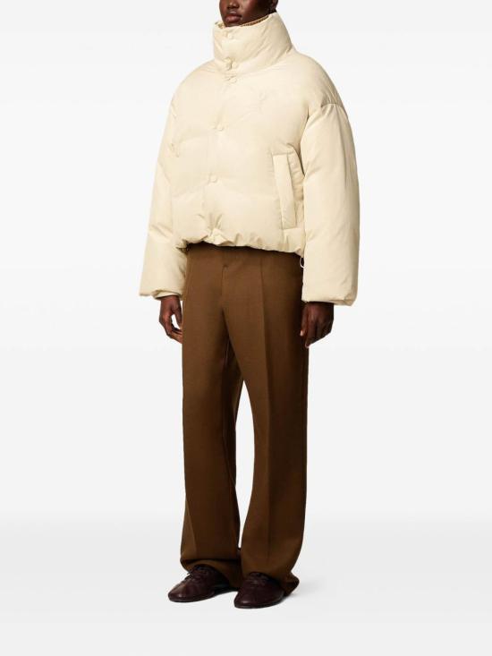 25FW 아미 숏패딩 FJK832PL0039185 IVORY DOM - AMI