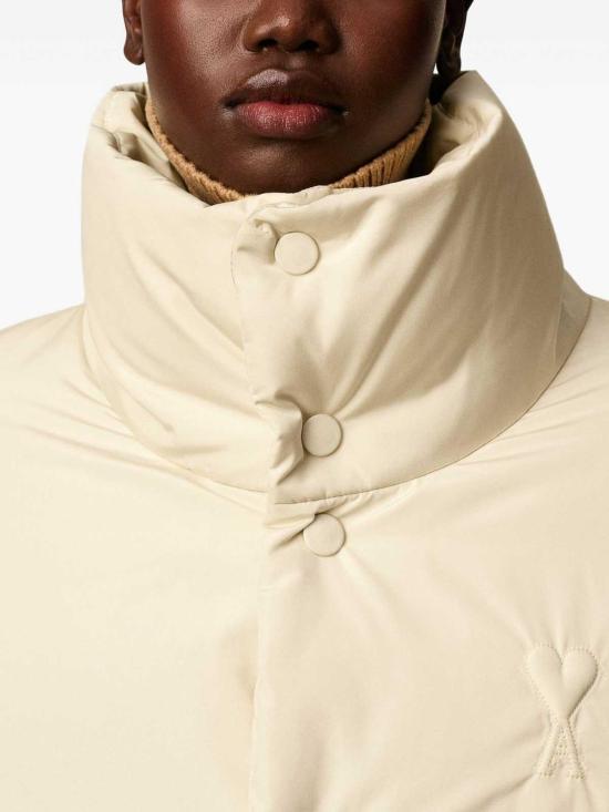 25FW 아미 숏패딩 FJK832PL0039185 IVORY DOM - AMI