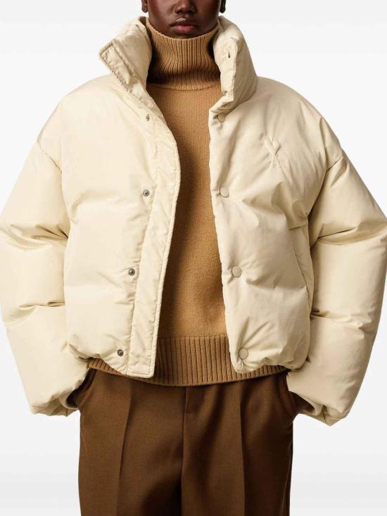 25FW 아미 숏패딩 FJK832PL0039185 IVORY DOM - AMI