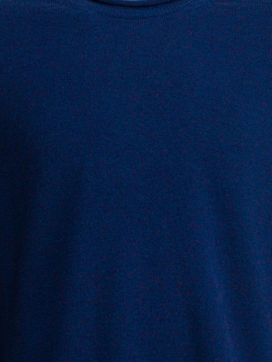 25FW 꼼데가르송 라운드 넥 울 스웨터 FP N007 W251 BLUE - COMME DES GARCONS