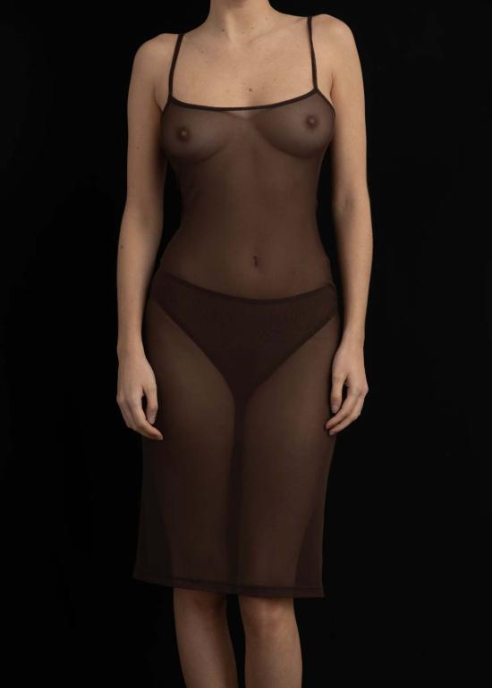  KYE Intimates 라운지 웨어 카이 인티메이트 오버레이 슬립 드레스