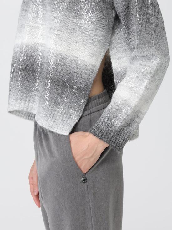 25FW 리우조 스웨터 MF5380MA14R L9020 Grey - LIU JO