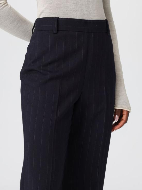 25FW 핑코 스트레이트 팬츠 105671A2QY EZ1 Blue - PINKO