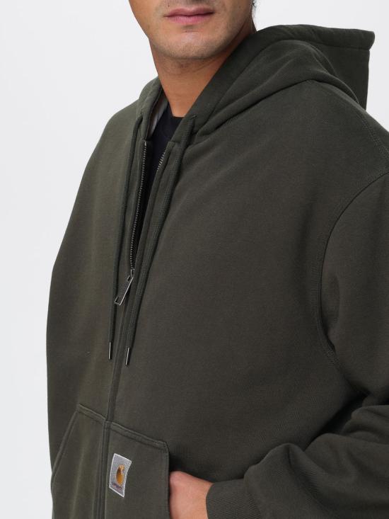 25FW 칼하트 WIP 액티브 스웨트 자켓 I035602 4906 Green - CARHARTT WIP