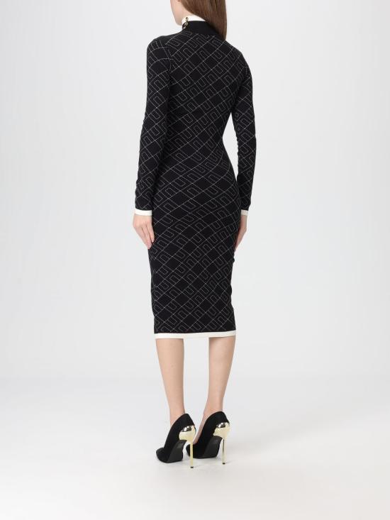 25FW 엘리자베타프랜치 롱 원피스 AM18T EF3 Black - ELISABETTA FRANCHI