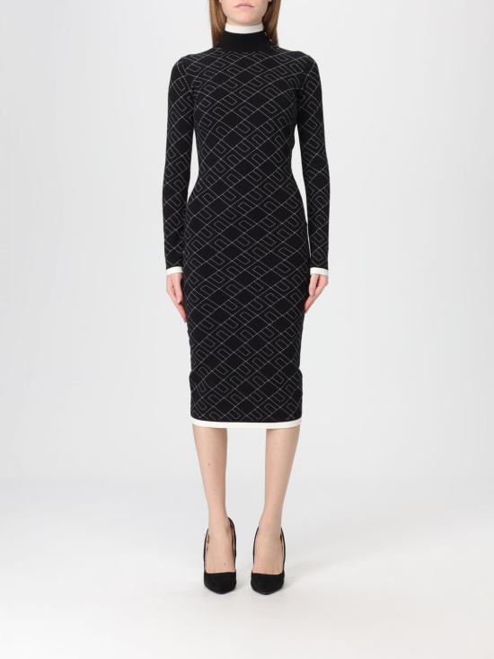 25FW 엘리자베타프랜치 롱 원피스 AM18T EF3 Black