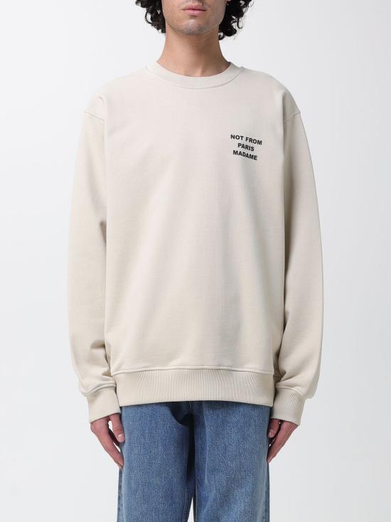 25FW 드롤드무슈 긴팔 티셔츠 SW149CO127 MT White