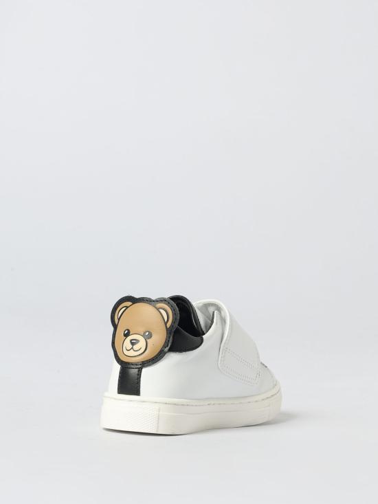 25FW [키즈] 모스키노 스니커즈 81832 02 White - MOSCHINO