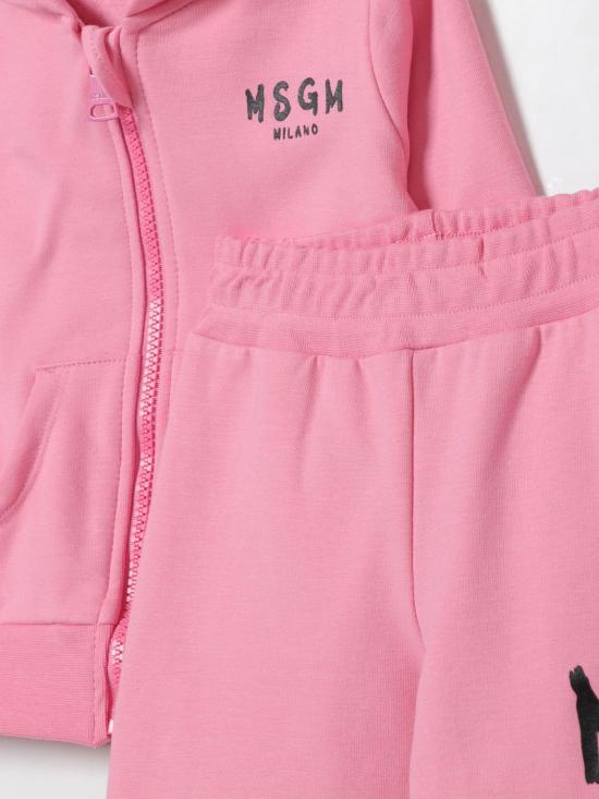 25FW [키즈] 엠에스지엠 오버롤 F5MSUNSF280 MS038 Pink - MSGM