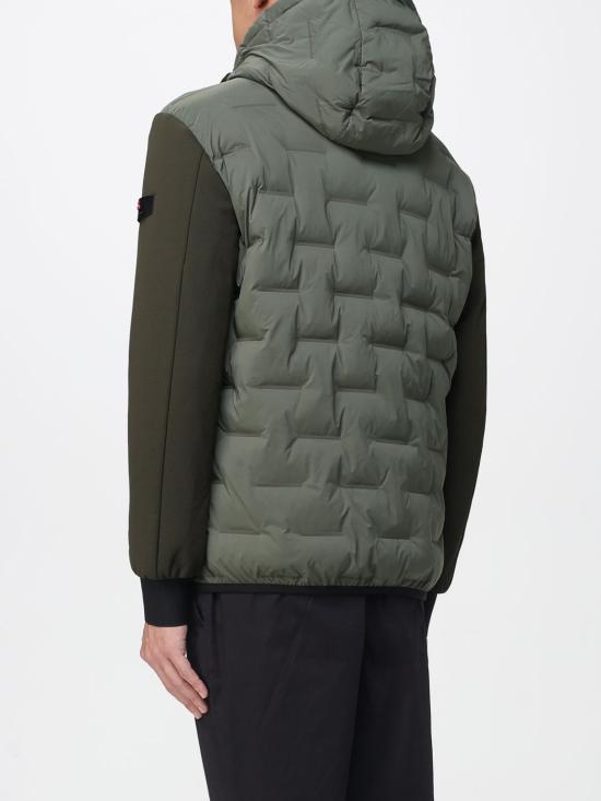 25FW 페트레이 홀저 SJN BMAT 자카드 퀼팅 배색 재킷 PEU520601191802 690 Green - PEUTEREY