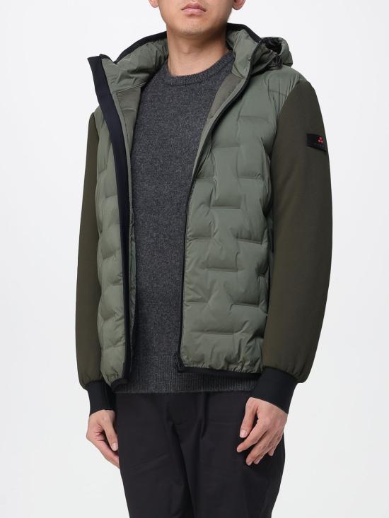 25FW 페트레이 홀저 SJN BMAT 자카드 퀼팅 배색 재킷 PEU520601191802 690 Green - PEUTEREY