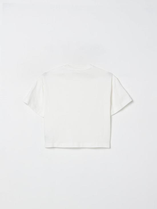 25FW [키즈] 엘리자베타프랜치 티셔츠 EFTS2430JE006 D046 Ivory - ELISABETTA FRANCHI
