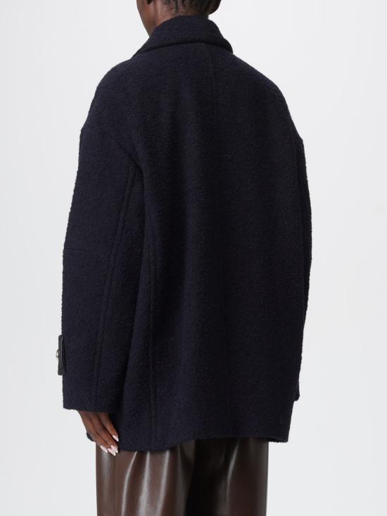 25FW 핑코 코트 105559A2SH G02 Blue - PINKO