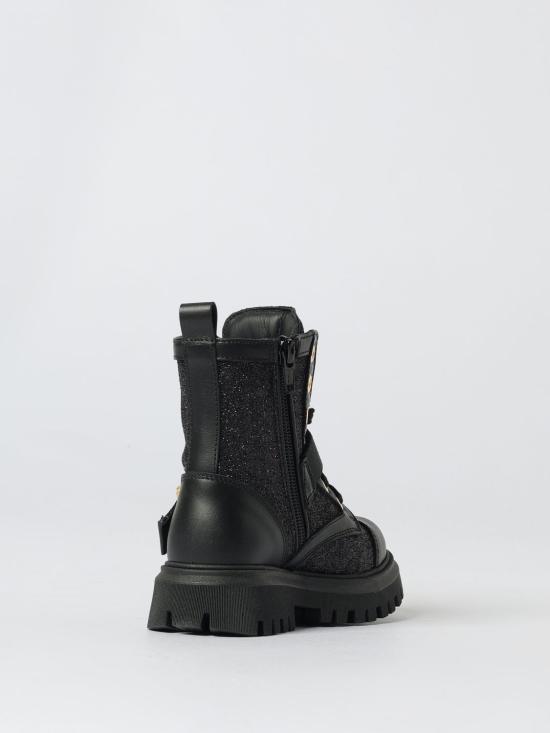 25FW [키즈] 모스키노 슈즈 81946 1 Black - MOSCHINO