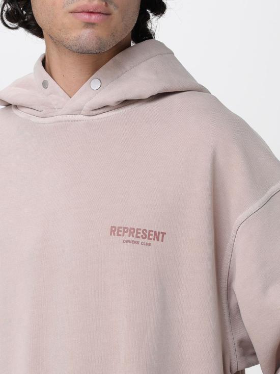 25FW 리프레젠트 긴팔 티셔츠 OCM41113 322 Beige - REPRESENT