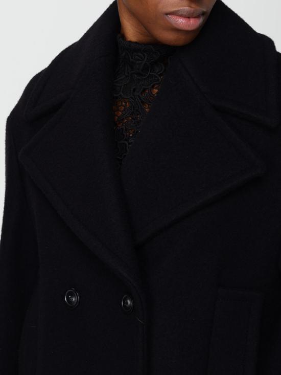 25FW 스포트막스 코트 2522086012600 004 Black - SPORTMAX