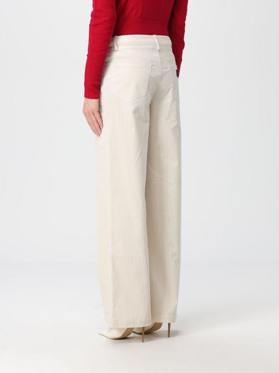 25FW 리우조 스트레이트 팬츠 MF5274T192A 20304 Cream - LIU JO