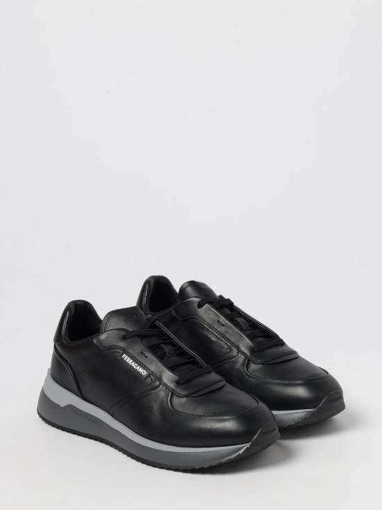 25FW 살바토레 페라가모 스니커즈 02A092 787604 005 Black - SALVATORE FERRAGAMO