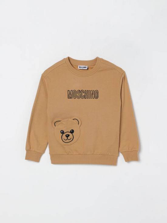 25FW [키즈] 모스키노 풀오버 HUF095LCA60 20351 Brown