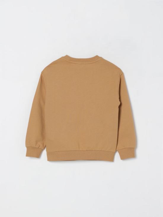 25FW [키즈] 모스키노 풀오버 HUF095LCA60 20351 Brown - MOSCHINO