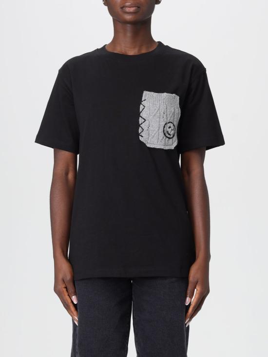 25FW 조슈아 샌더스 반팔 티셔츠 JS35B2518 BK Black